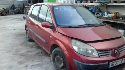 Scrapping Vehicle RENAULT SCENIC II Confort Authentique 82 CV / 60 KW of the year 2003 powered K9K722