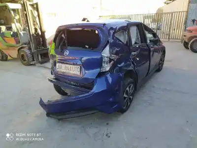 Veicolo di demolizione nissan note acenta dell'anno 2015 alimentato hr12