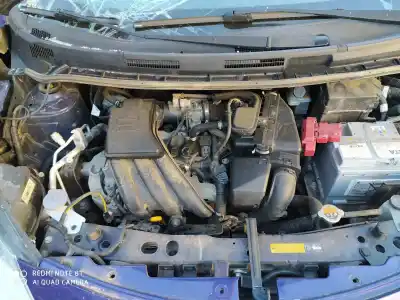 Veicolo di demolizione nissan note acenta dell'anno 2015 alimentato hr12