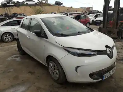 Veículo de Sucata renault zoe 68 kw do ano 2018 alimentado 5aq601