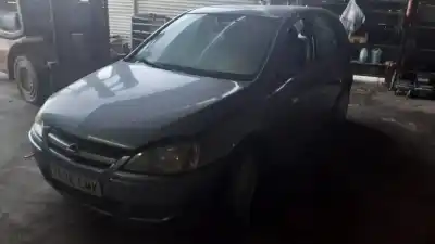 Scrapping Vehicle opel corsa c blue line of the year 2003 powered z17dth