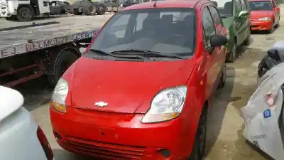 Scrapping Vehicle chevrolet matiz se of the year 2006 powered a08s3