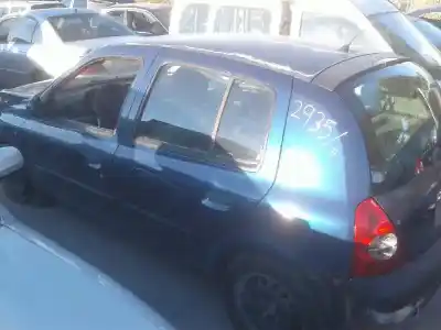 Утилизация автомобиля RENAULT CLIO II FASE II (B/CB0) Base Authentique 82 CV / 60 KW года 2001 питание K9KB7