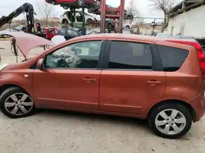 Sloopvoertuig nissan note (e11e) tekna van het jaar 2007 aangedreven hr16de