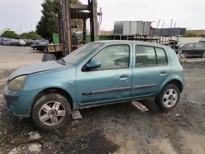 Здавання транспортного засобу RENAULT CLIO II FASE II (B/CB0) Base Authentique 65 CV / 48 KW року 2004 потужний K9K A7