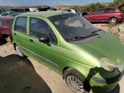 Veículo de Sucata daewoo matiz cd do ano 2001 alimentado f8cv