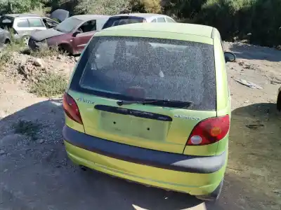 Veículo de Sucata daewoo matiz cd do ano 2001 alimentado f8cv