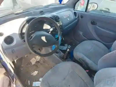 Veículo de Sucata daewoo matiz cd do ano 1999 alimentado f8cv