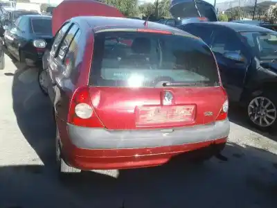 Scrapping Vehicle renault clio ii fase ii (b/cb0) authentique 58 cv / 43 kw of the year 2001 powered d7f g7
