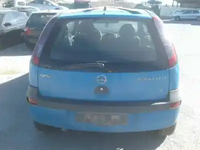 Здавання транспортного засобу OPEL CORSA C FURGONETA/HATCHBACK (X01) 1.7 DI 16V (F08, W5L) року 2001 потужний Y17DTL