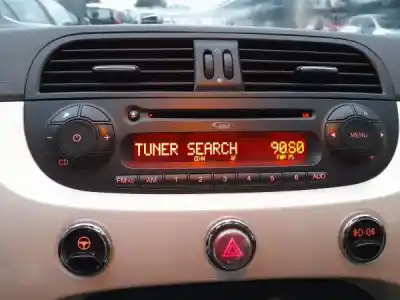 Véhicule à la ferraille fiat 500 (312_) 1.3 d multijet (312axb1a) de l'année 2009 alimenté 169 a1.000