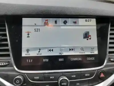 Veículo de Sucata opel astra k (b16) 1.6 turbo (68) b16sht do ano 2016 alimentado 