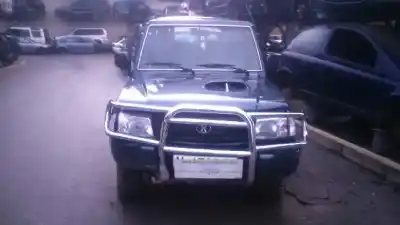 Scrapping Vehicle MITSUBISHI GALLOPER (HYUNDAI) 2.5 Turbodiesel of the year 1999 powered D4BH