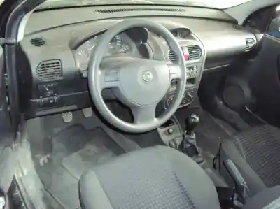 Scrapping Vehicle opel corsa c blue line of the year 2003 powered z12xe