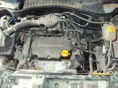 Scrapping Vehicle opel corsa c blue line of the year 2003 powered z12xe