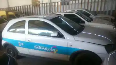 Scrapping Vehicle opel corsa c blue line of the year 2005 powered z13dt