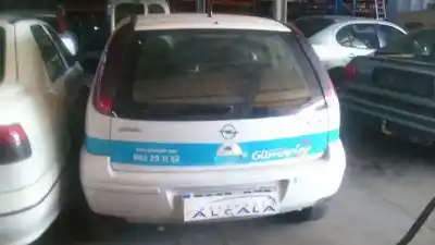 Scrapping Vehicle opel corsa c blue line of the year 2005 powered z13dt