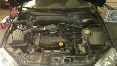Scrapping Vehicle opel corsa c blue line of the year 2003 powered z12xe