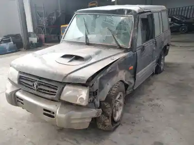 Scrapping Vehicle mitsubishi galloper (hyundai) 2.5 turbodiesel of the year 1999 powered 