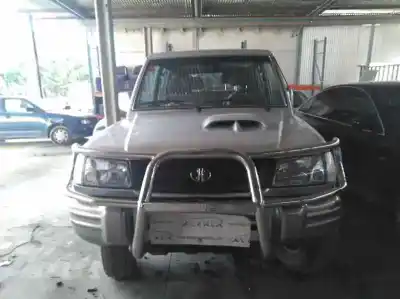 Scrapping Vehicle MITSUBISHI GALLOPER (HYUNDAI) 2.5 Turbodiesel of the year 2000 powered D4BH