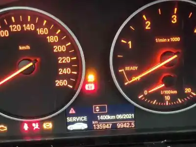 Veículo de Sucata bmw serie 3 lim. (f30) 316d do ano 2013 alimentado n47d20c