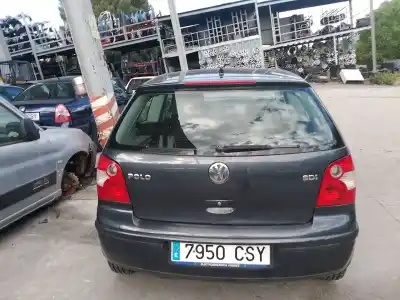 Verschrottungsfahrzeug volkswagen polo (9n_, 9a_) 1.9 sdi des jahres 2004 angetrieben asy