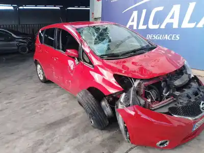 Veículo de Sucata nissan note (e12) 1.2 do ano 2016 alimentado hr12de