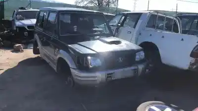 Véhicule à la ferraille mitsubishi galloper (jk-01) 2.5 td intercooler de l'année 1998 alimenté d4bh