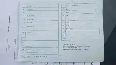 Scrapping Vehicle peugeot 207 1.6 16v cat of the year 2007 powered 