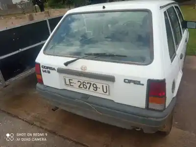 Scrapping Vehicle opel corsa d 1.2 cat (a 12 xer / ldc) of the year 1991 powered 