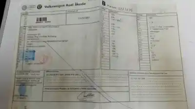 Véhicule à la ferraille VOLKSWAGEN CADDY KA/KB (2K) Kombi de l'année 0 alimenté 