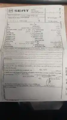 Veículo de Sucata seat leon (1m1) signo do ano 0 alimentado 