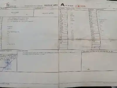 Scrapping Vehicle renault kangoo (f/kc0) authentique of the year 0 powered k9ka7