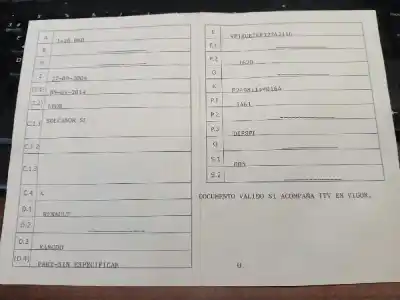 Scrapping Vehicle renault kangoo (f/kc0) authentique of the year 0 powered k9ka7