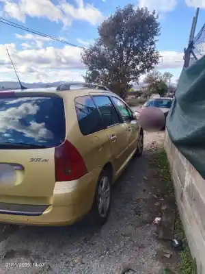 Scrapping Vehicle peugeot 307 break / sw (s1) break xs of the year 0 powered rhy