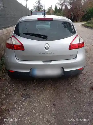 Scrapping Vehicle renault megane iii berlina 5 p dynamique of the year 0 powered k9kj8