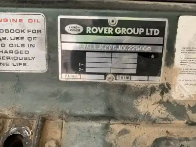 Утилизация автомобиля land rover discovery (salljg/lj) tdi года 1992 питание 12l