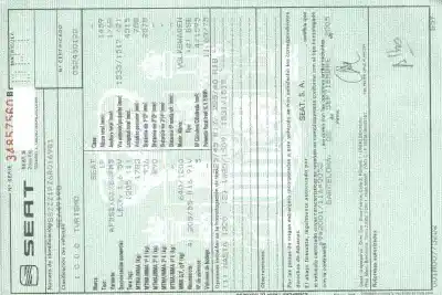 Утилизация автомобиля SEAT LEON (1P1) 1.6 года 2005 питание BSE