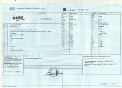 Здавання транспортного засобу HYUNDAI I30 RANCHERA FAMILIAR (GD) 1.4 CRDI року 2014 потужний D4FC