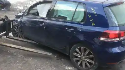 Veículo de Sucata volkswagen golf vi (5k1) 1.4 tsi do ano 2012 alimentado cavd