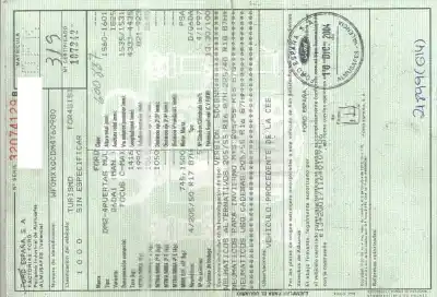 Scrapping Vehicle ford focus c-max (cap) ghia (d) of the year 2005 powered g6da