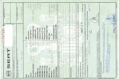 Veicolo di demolizione seat ibiza (6l1) cool dell'anno 2004 alimentato asy