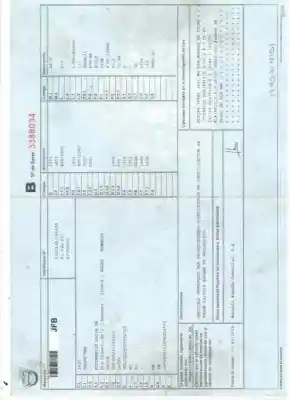 Veículo de Sucata dacia lodgy 1.6 cat (bivalent. gasolina / gpl) do ano 2015 alimentado k7m a8