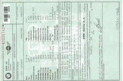 Veicolo di demolizione BMW SERIE 1 BERLINA (E81/E87) 118d dell'anno 2008 alimentato N47D20A