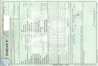 Утилизация автомобиля seat leon (1p1) 2.0 tdi 16v года 2006 питание bkd