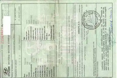 Veículo de Sucata hyundai santa fe (sm) 2.0 gls crdi 4x4 do ano 2001 alimentado d4ea