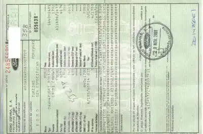 Veículo de Sucata ford focus berlina (cak) ambiente do ano 2001 alimentado c9db