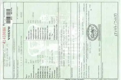 Veículo de Sucata volvo s80 berlina 2.0 d kinetic do ano 2008 alimentado d4204t