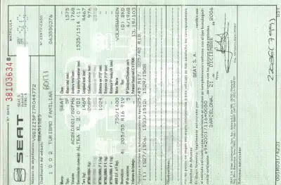 Sloopvoertuig seat altea xl (5p5, 5p8) 2.0 tdi 16v van het jaar 2007 aangedreven bkd