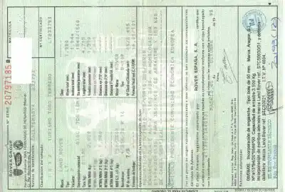 Veículo de Sucata land rover discovery (lt) td5 do ano 1999 alimentado 10p